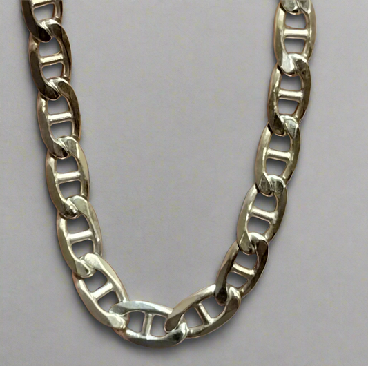 Sterling Silver Mariner Link Chain