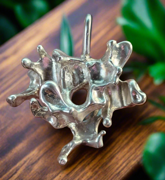 Sterling Silver Freeform Pendant