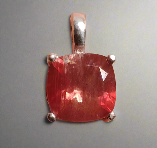 Sterling Silver Andesine Pendant