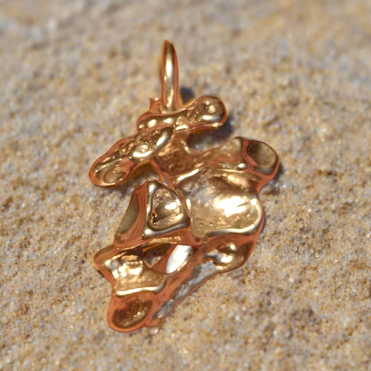 Sterling Silver Freeform Pendant