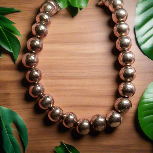 Sterling Silver Beaded Necklace