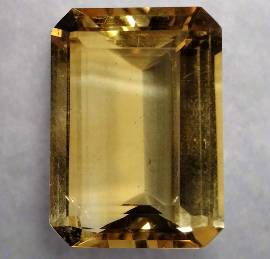 12.69 Carat Citrine Gemstone