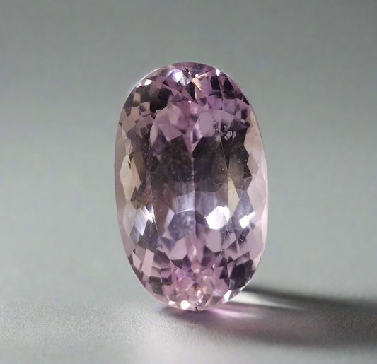 12.3 Carat Natural Kunzite Gemstone
