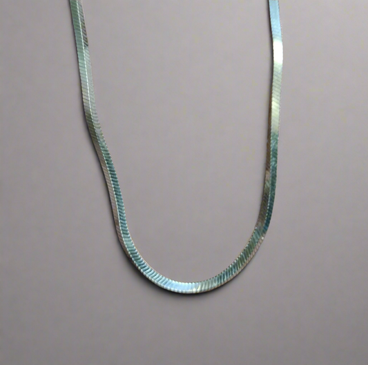 Sterling Silver Square Snake Chain