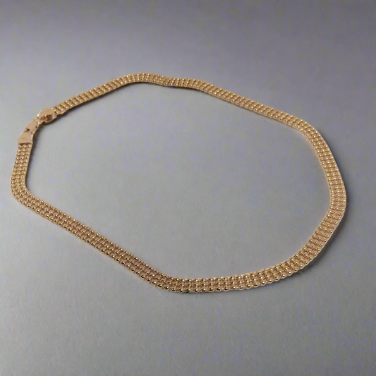 Sterling Silver Bead Necklace