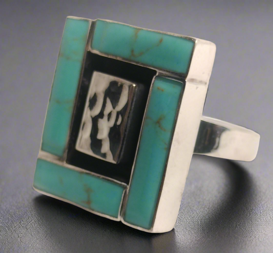 Sterling Silver Turquoise Ring