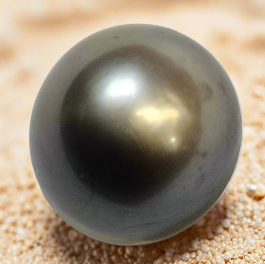 9.3MM Tahitian Black Pearl