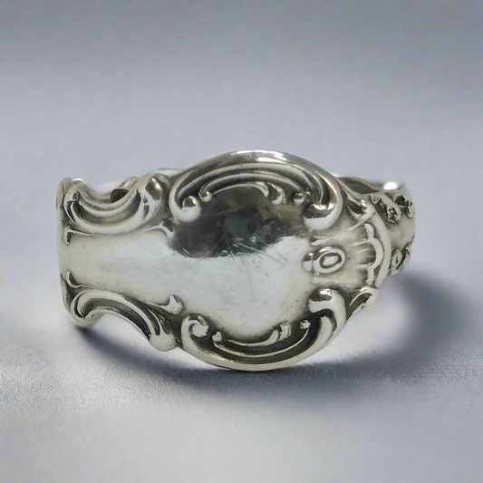 Sterling Silver Spoon Ring