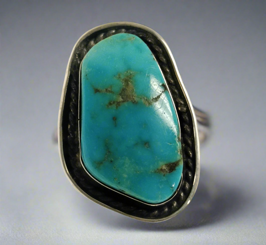 Sterling Silver Turquoise Ring