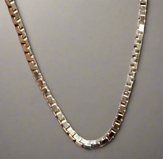 Sterling Silver Box Chain