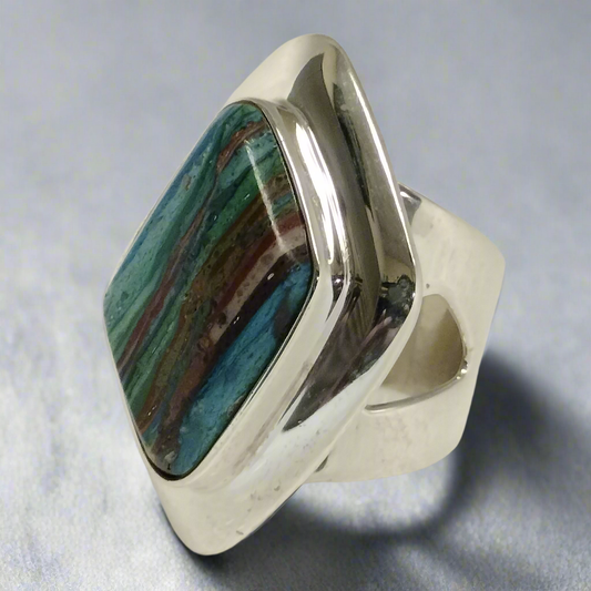 Sterling Silver Desert Rose Ring
