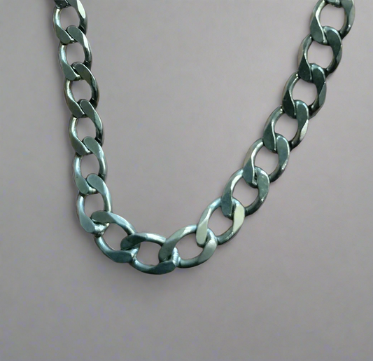 Sterling Silver Curb Link Necklace