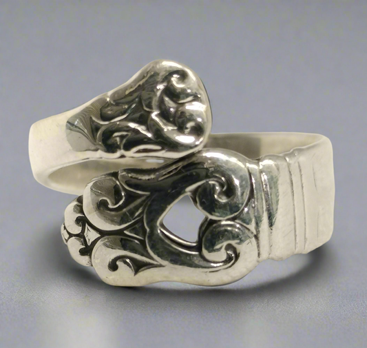 Sterling Silver Spoon Ring