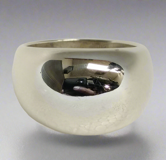 Sterling Silver Dome Ring