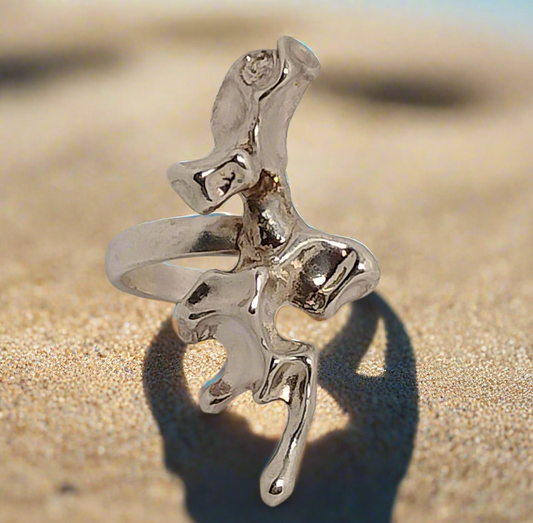 Sterling Silver Freeform Ring