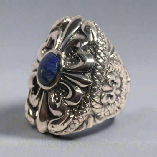 Sterling Silver Lapis Ring