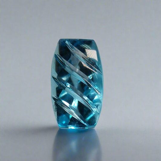 3.94 Carat Natural Blue Topaz Gemstone