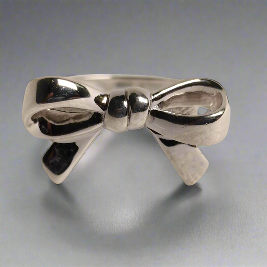 Sterling Silver Bow Ring