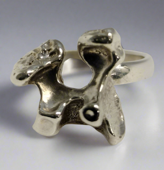 Sterling Silver Freeform Ring