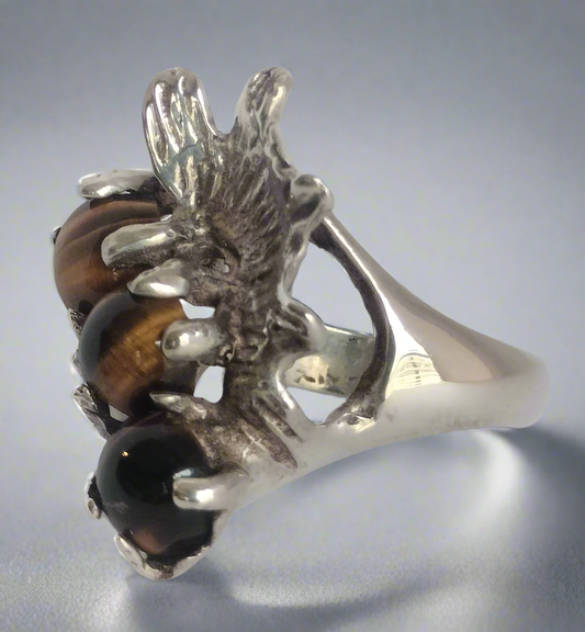 Sterling Silver Tigereye Ring