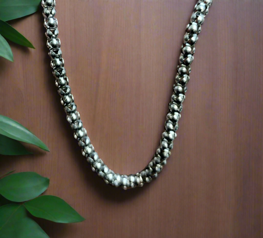 Sterling Silver Popcorn Chain