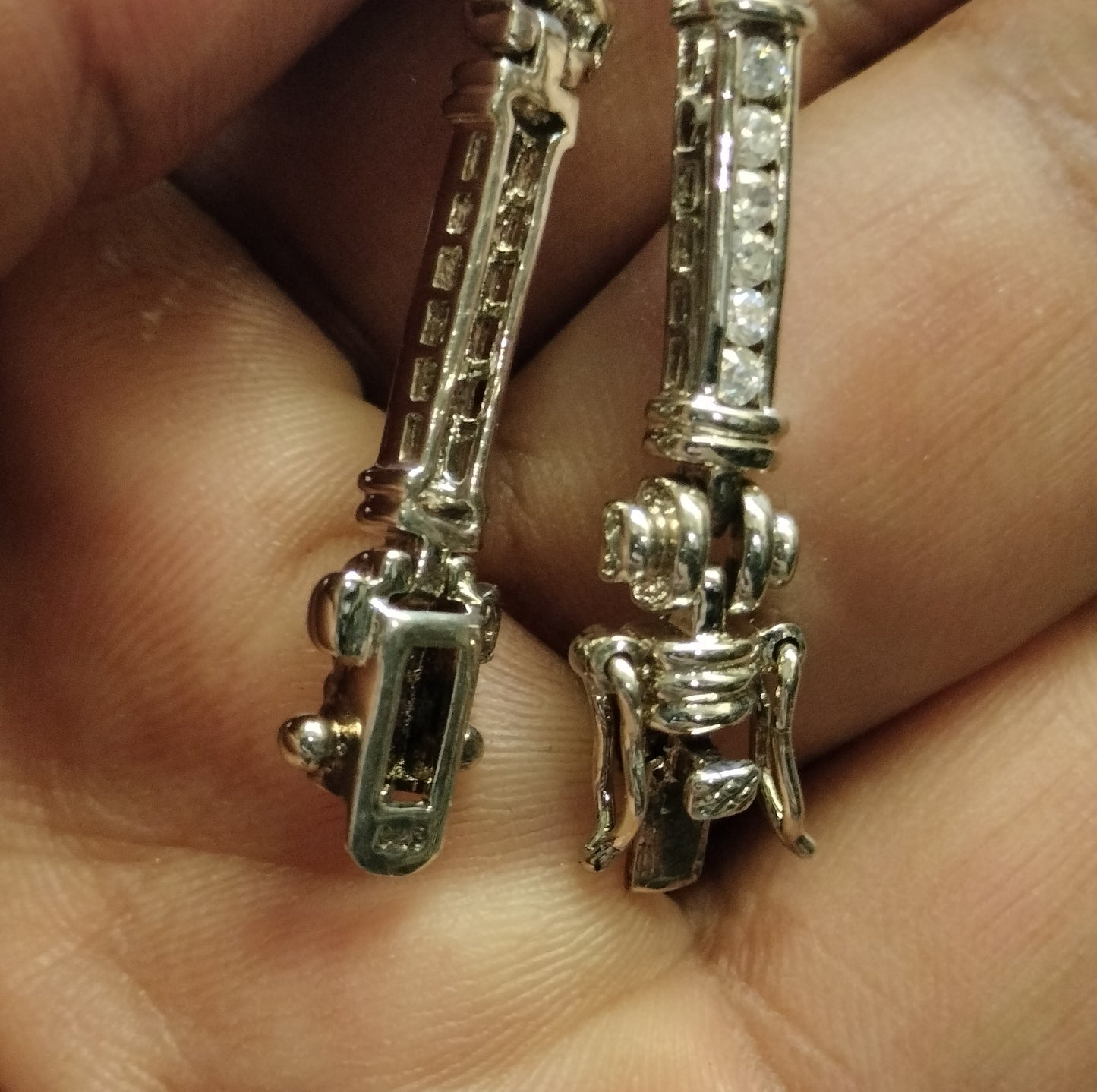 Sterling Silver Cubic Zirconia Tennis Bracelet