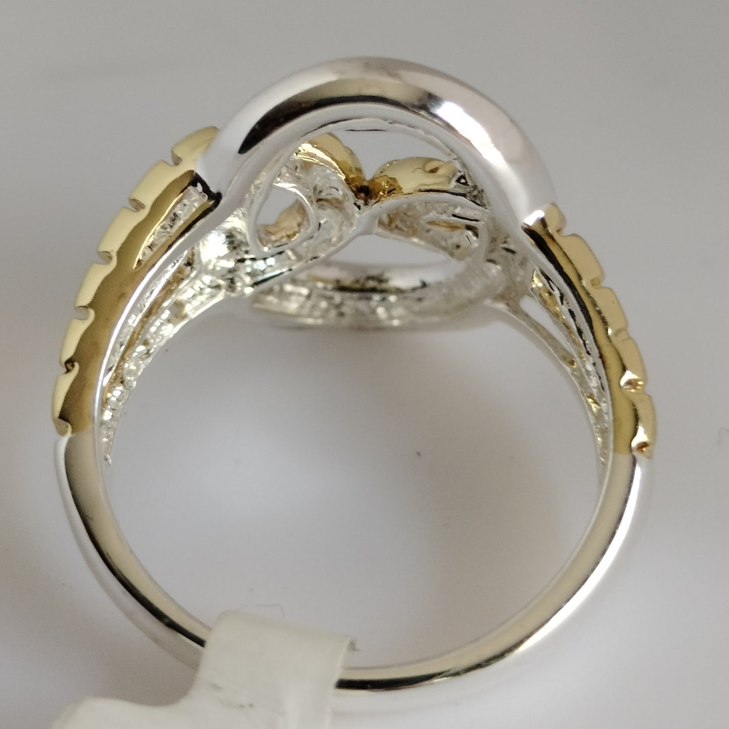 Sterling Silver Gold Plated Ring