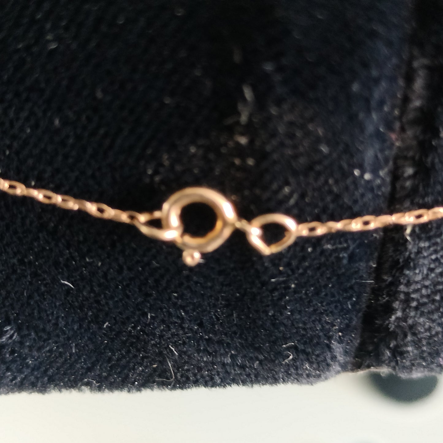 14k Gold Spinel and Diamond Pendant and Chain