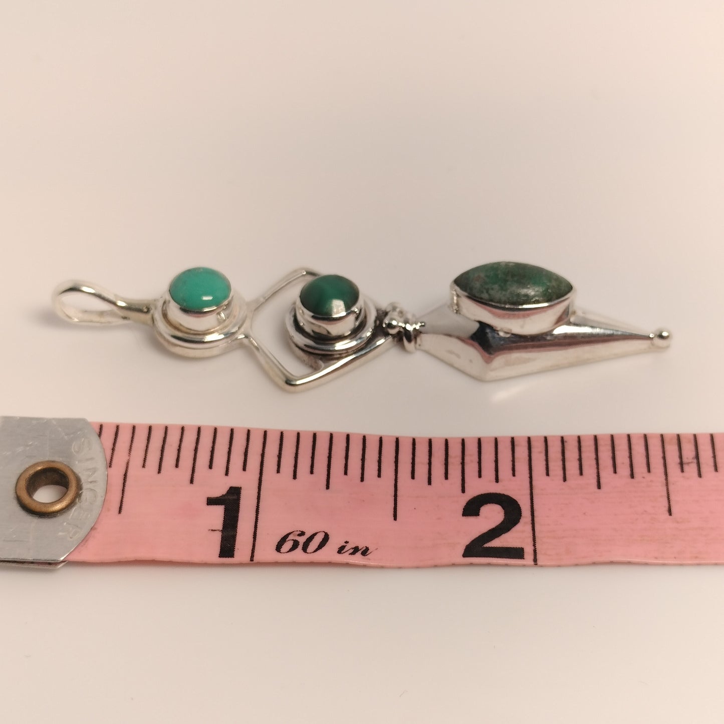 Sterling Silver Turquoise Pendant