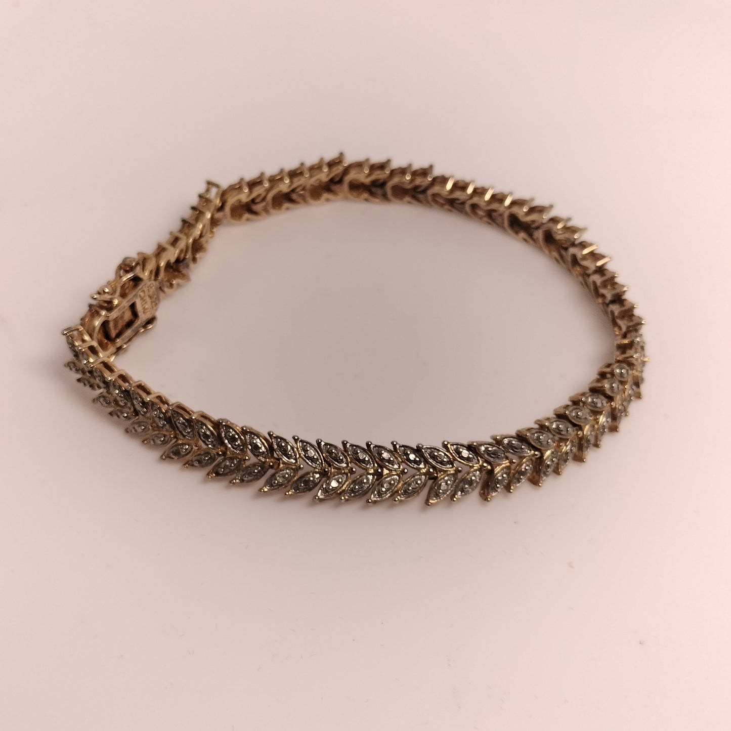 Sterling Silver Diamond Tennis Bracelet