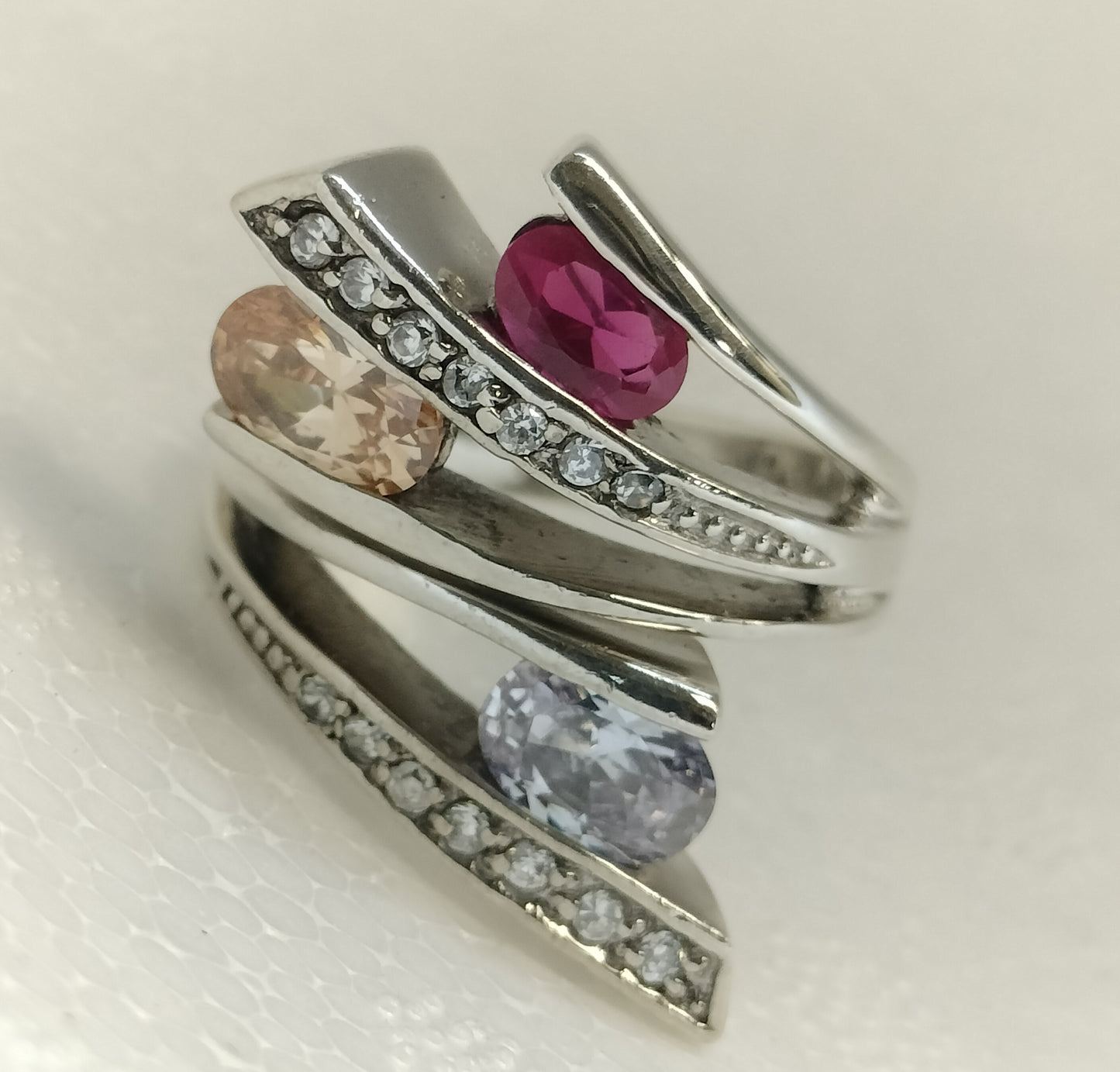 Sterling Silver Cubic Zirconia Ring