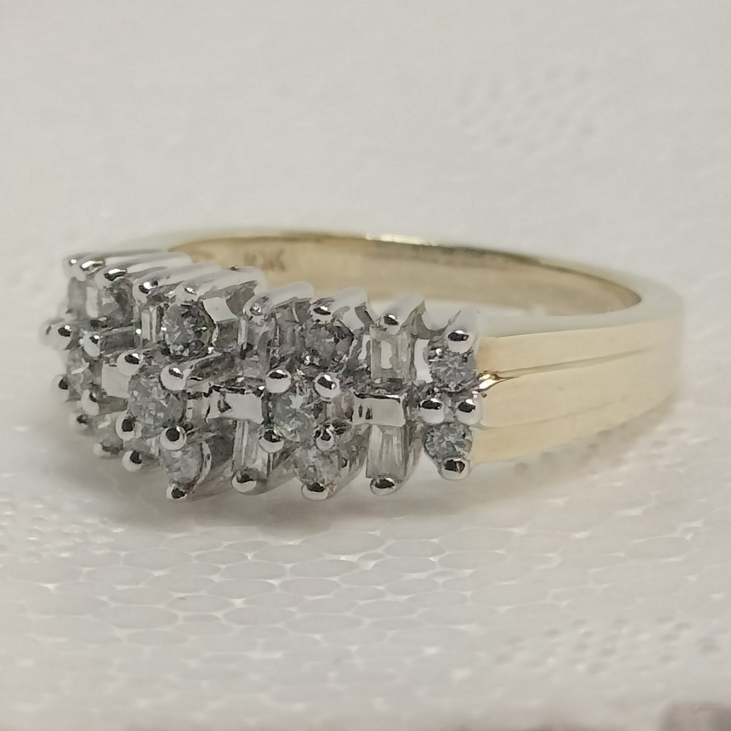 10k Gold Diamond Anniversary Band
