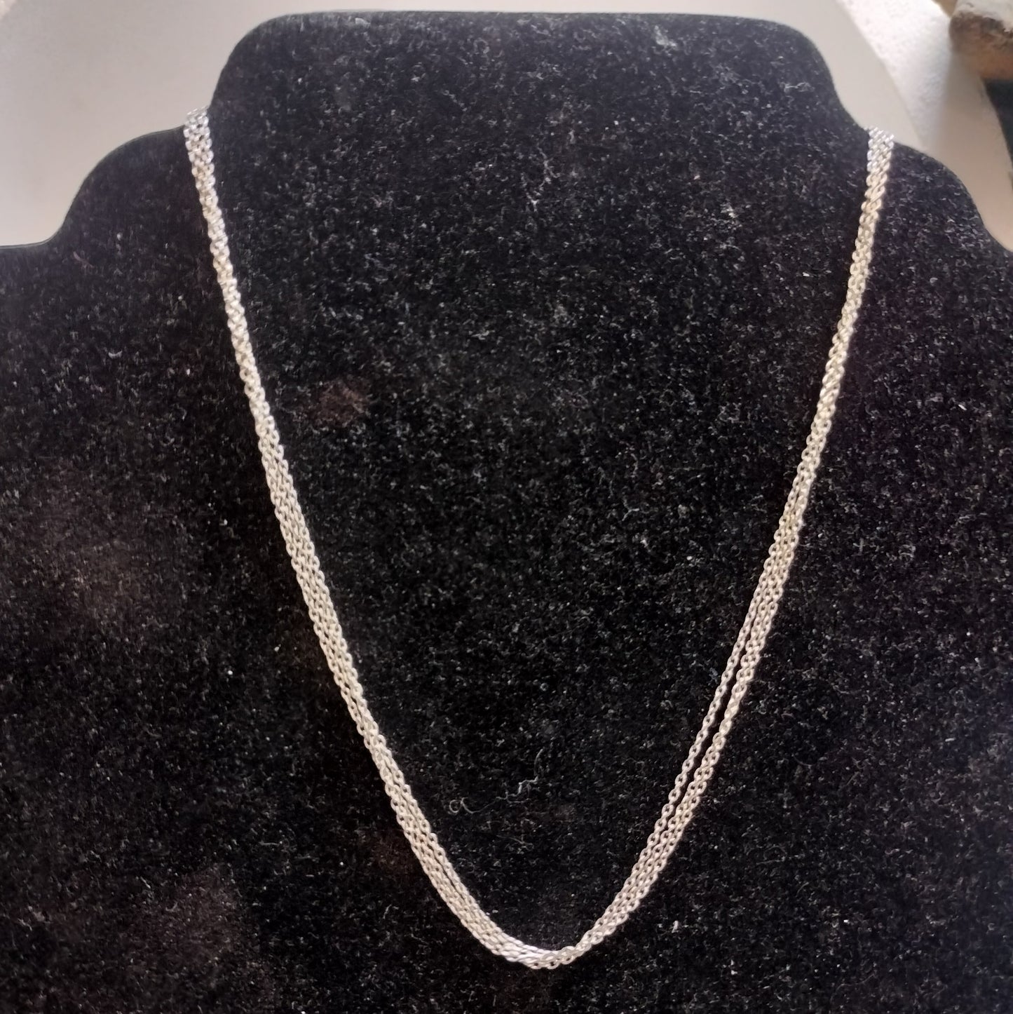 Sterling Silver Triple Strand Cable Chain