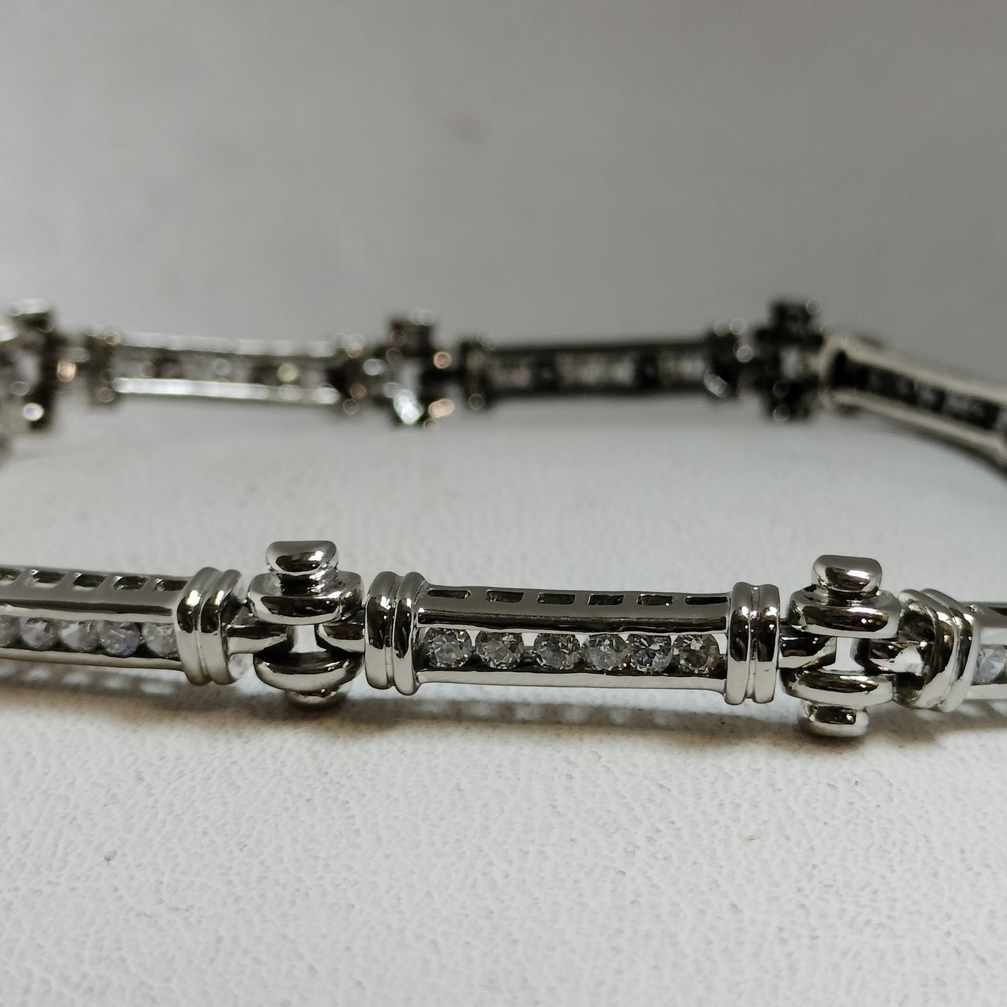 Sterling Silver Cubic Zirconia Tennis Bracelet