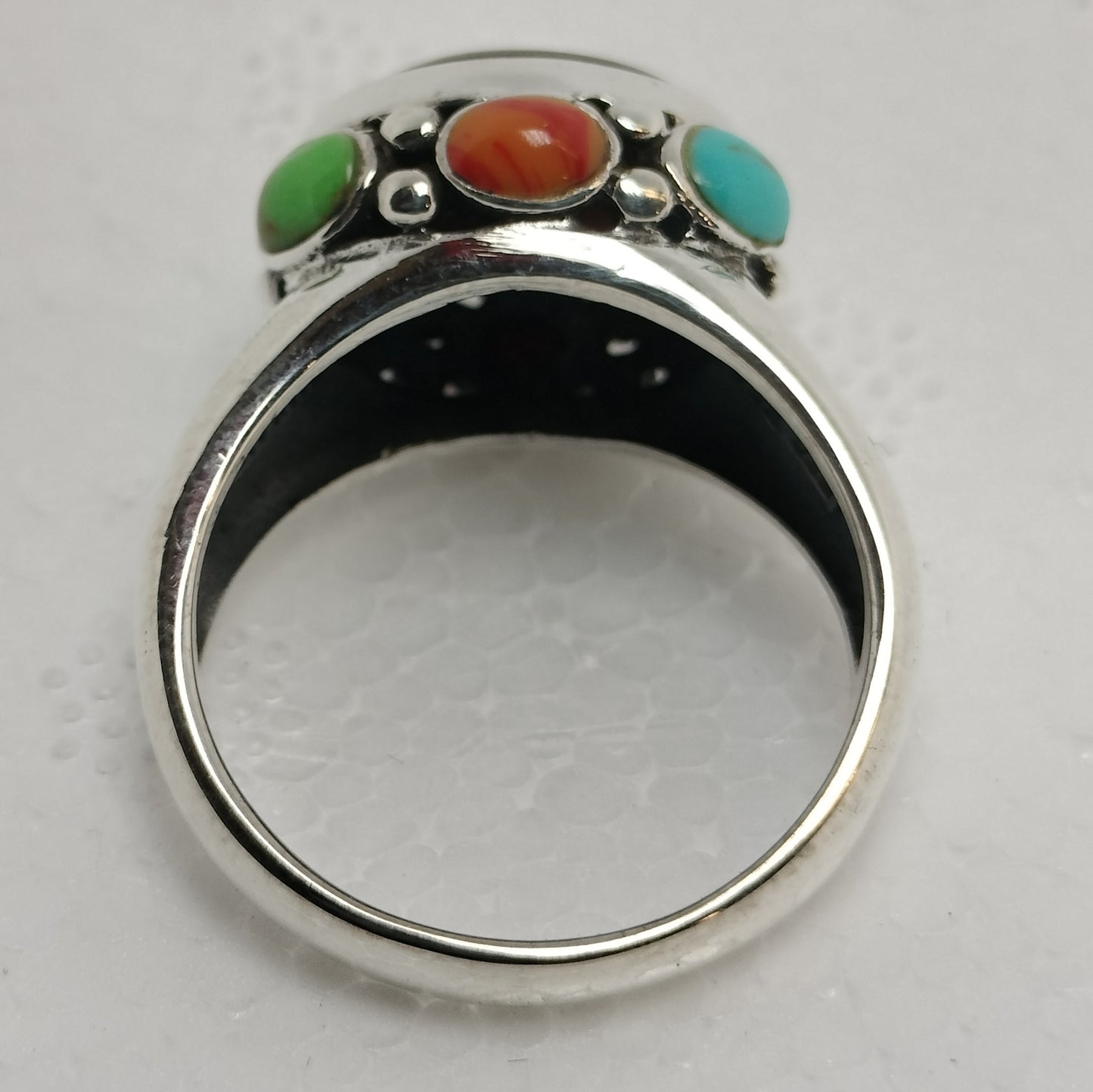 Sterling Silver Multi stone Ring