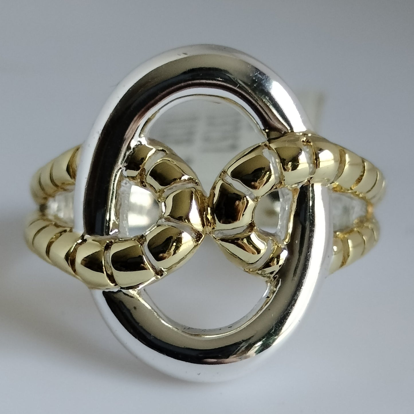 Sterling Silver Gold Plated Ring
