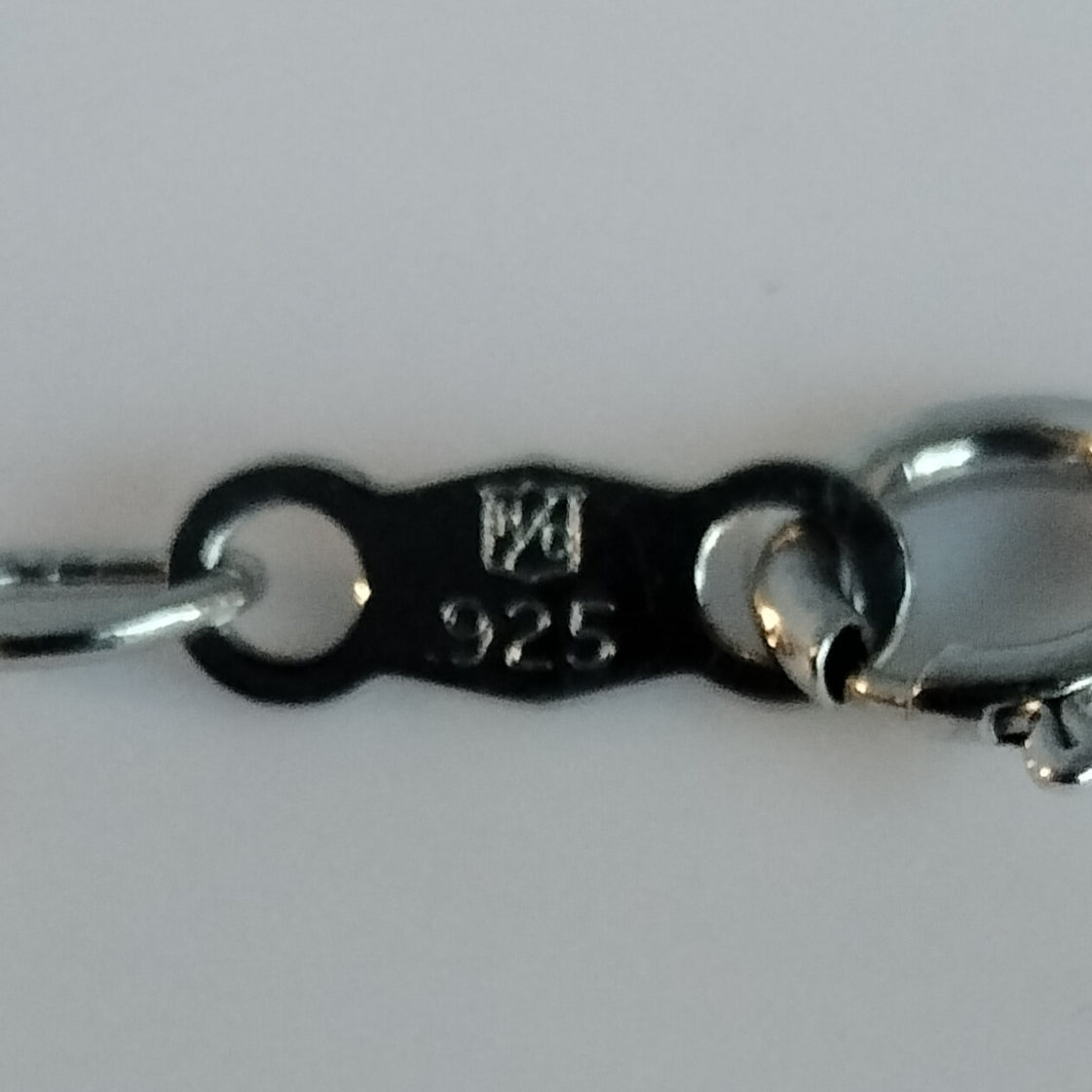 Sterling Silver Diamond Heartbeat Pendant and Chain