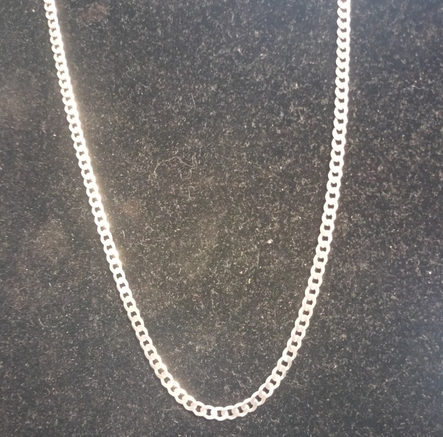 Sterling Silver Curb Link Necklace
