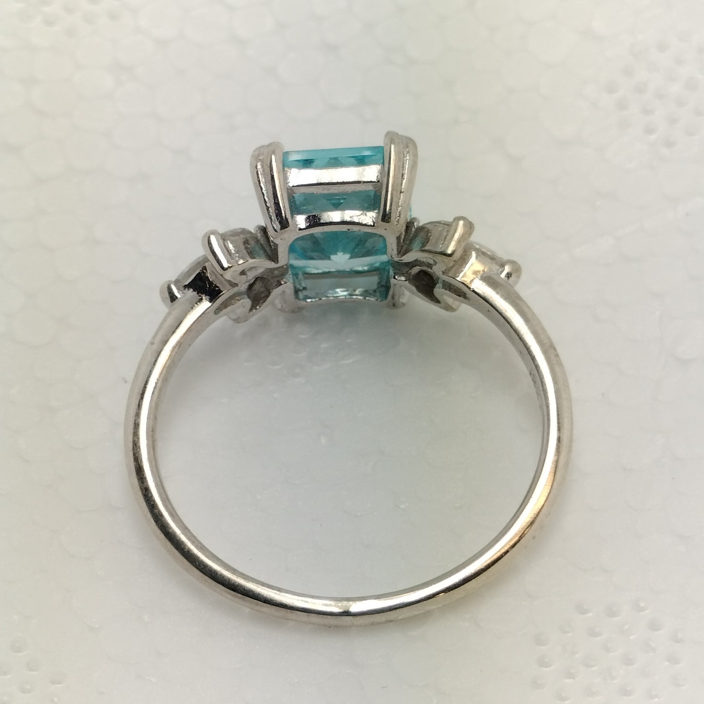 Sterling Silver Topaz Ring