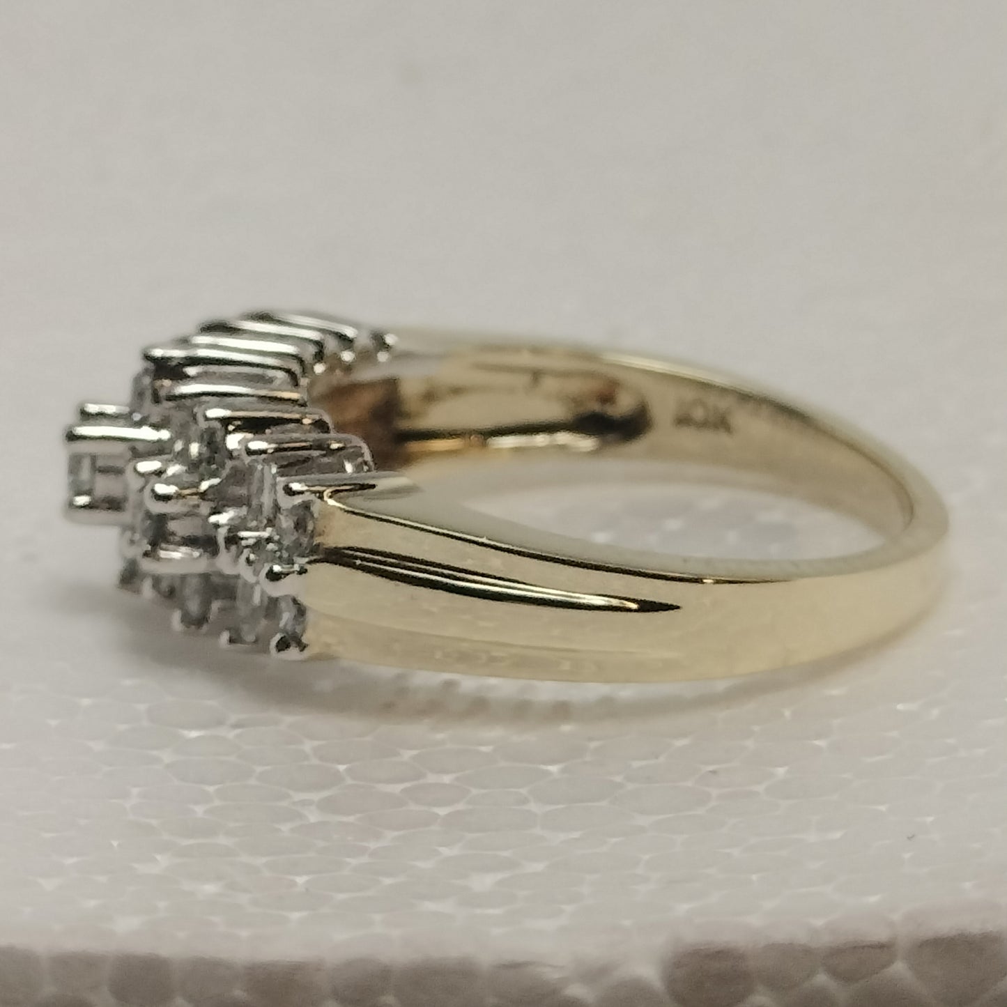 10k Gold Diamond Anniversary Band