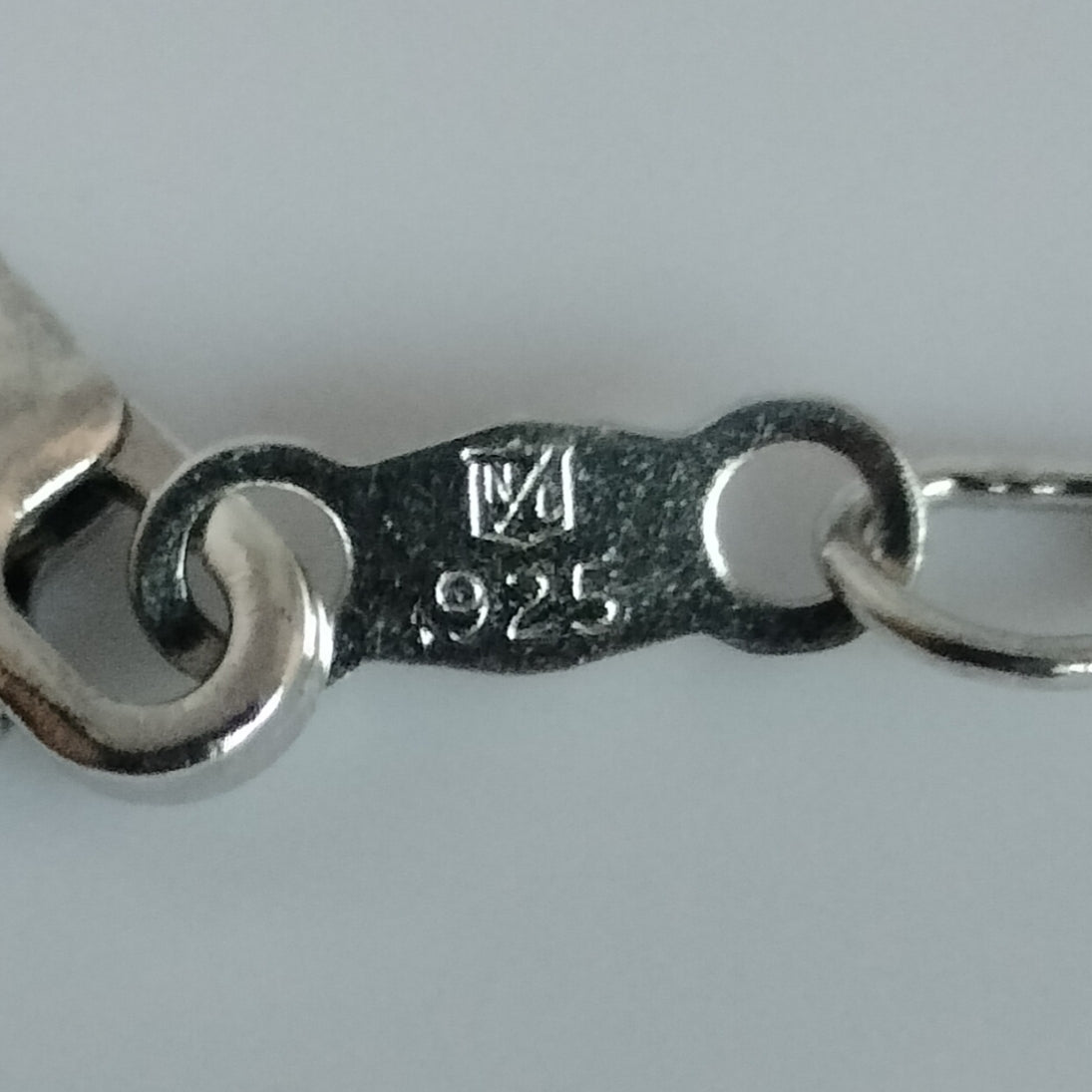 Sterling silver Diamond Infinity Pendant with 10k Rose Gold Heart and Silver Chain