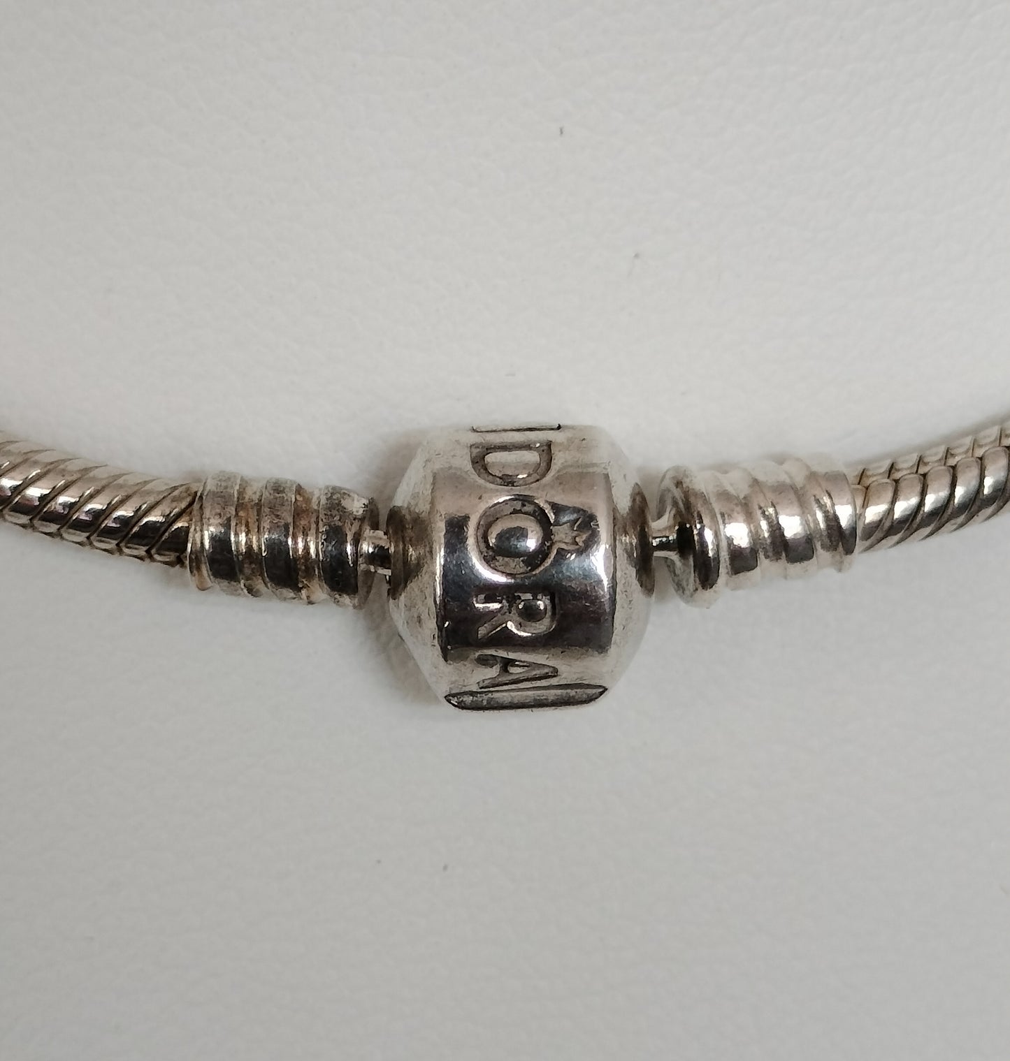 Sterling Silver Pandora Bead Necklace