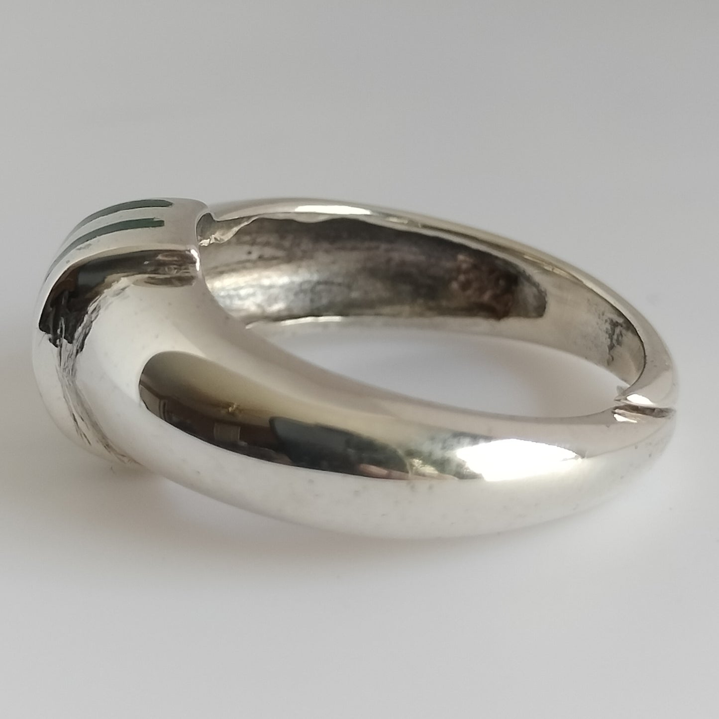 Sterling Silver Enamel Ring