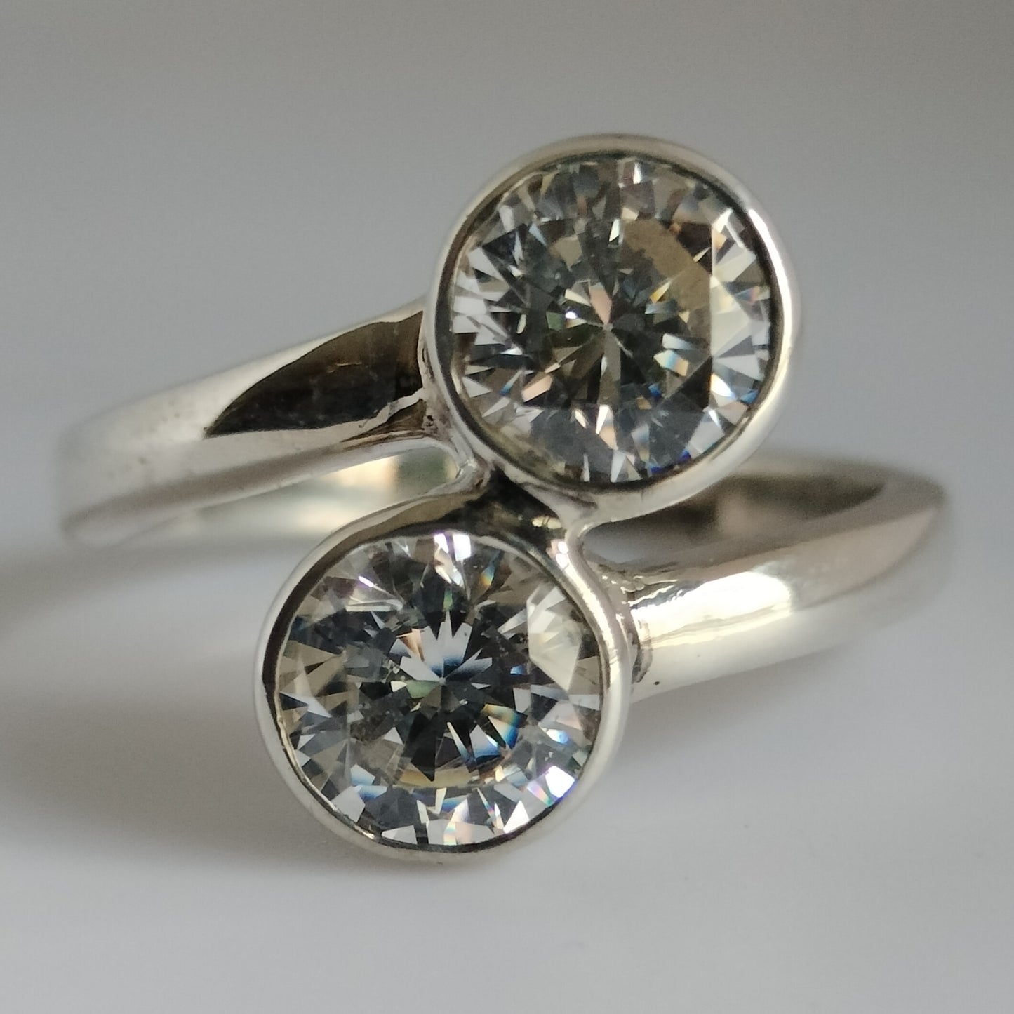 Sterling Silver Cubic Zirconia Ring