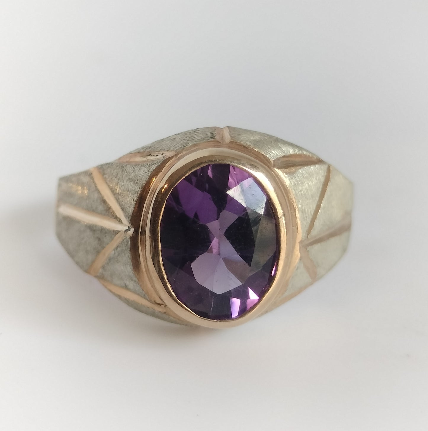 Sterling Silver Amethyst Ring