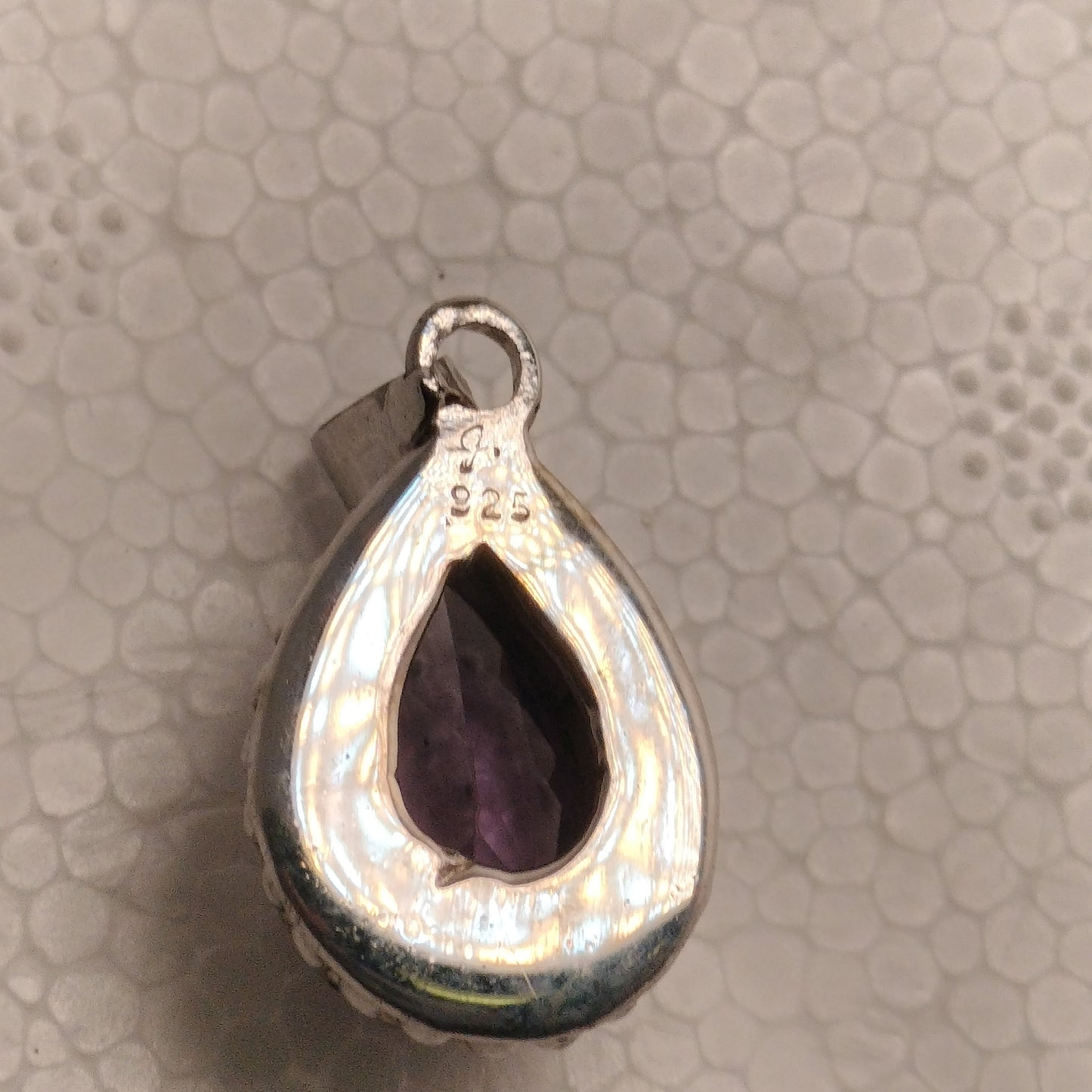 Sterling Silver Amethyst Pendant