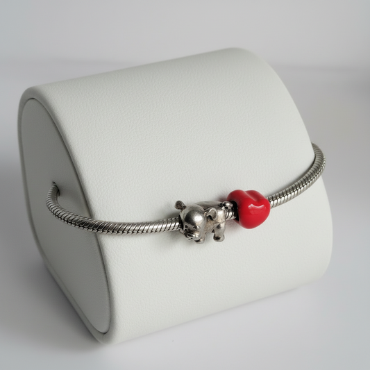 Sterling Silver Donatella Bead Bracelet