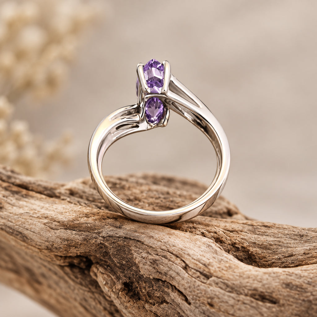 Sterling Silver Amethyst Ring