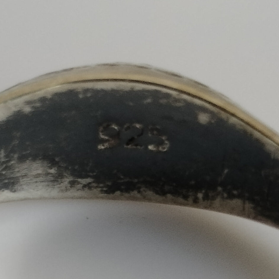 Sterling Silver Engraved Ring