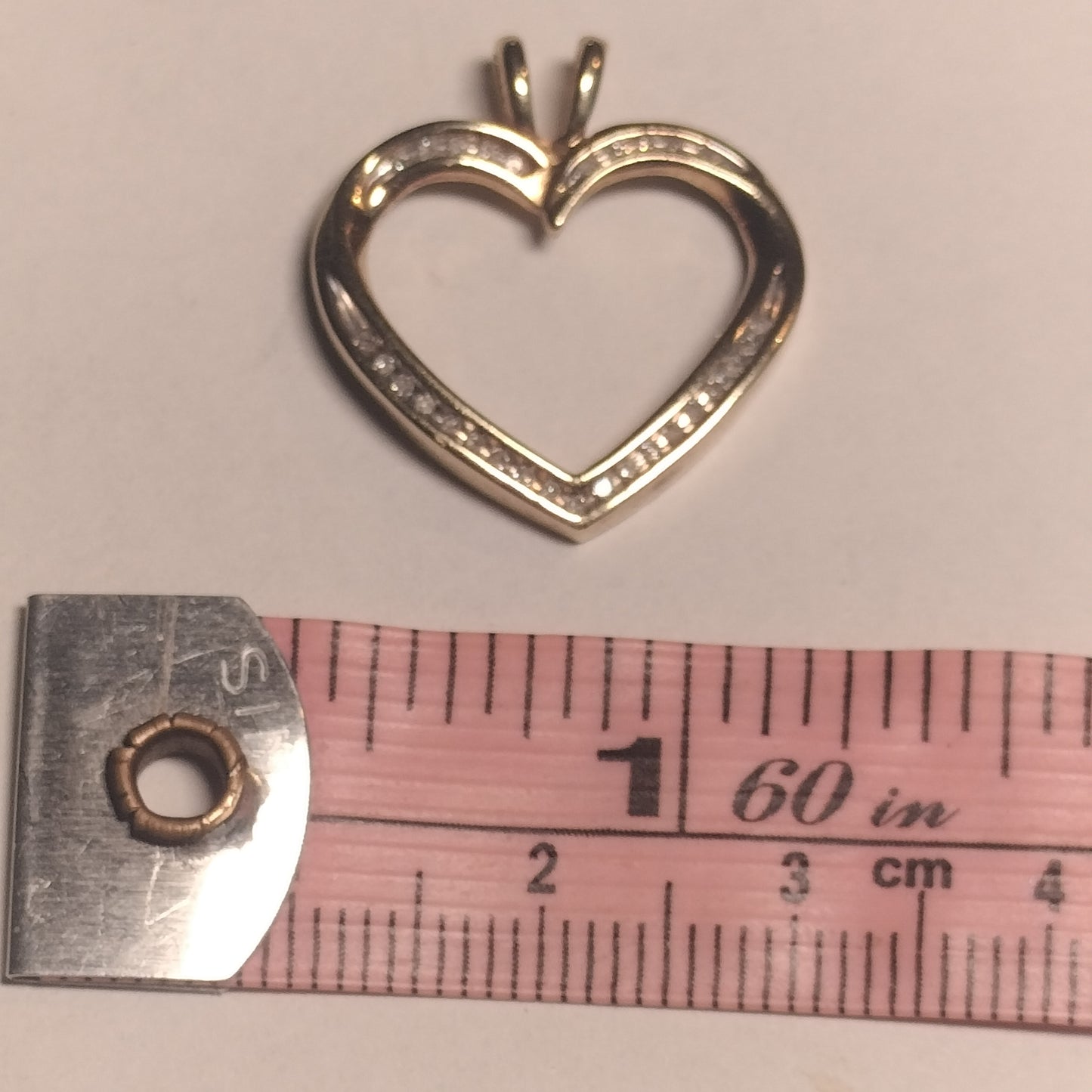 Sterling Silver Diamond Pendant